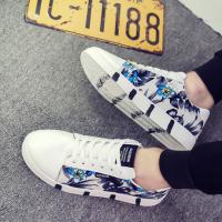 Men'S Casual Sport Creative Printing Skateboard Shoes