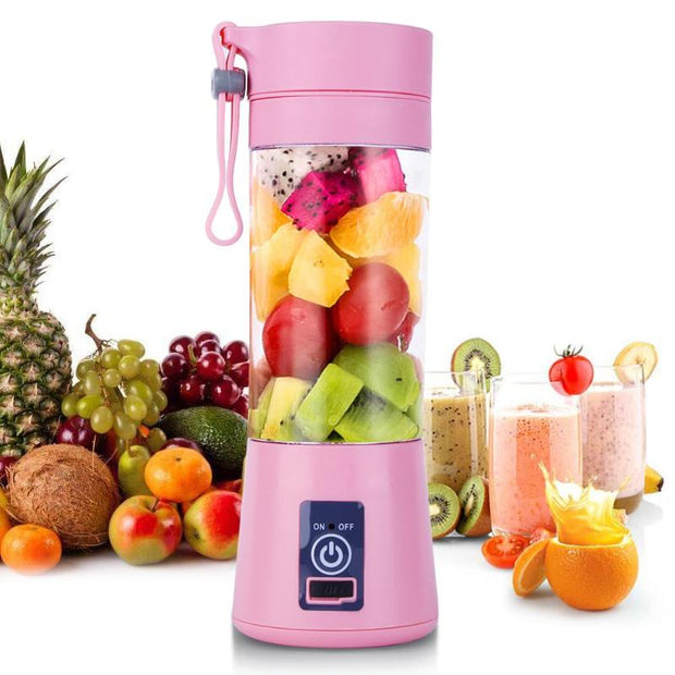 Mini Portable Multi functional USB Rechargeable Blender Juicer