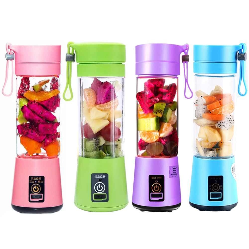 Mini Portable Multi functional USB Rechargeable Blender Juicer