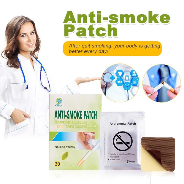 Anti-smoke Patch Stop Smoking 100% Natural Ingredient Quit Smoke