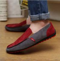 The Version Men Peas Shoe Cover Foot Breathable Male Shoes Casual Drive