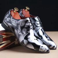 Men's Lacquered Patent Oxford Shoes