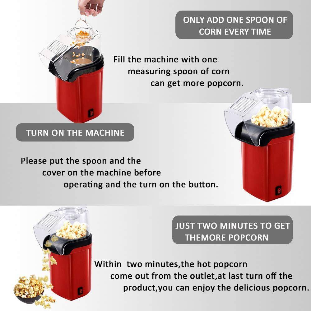 Electric Portable Popcorn Maker