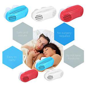 2 In 1 Anti Snoring & Air Purifier Relieve Snoring Nose Breathing Apparatus